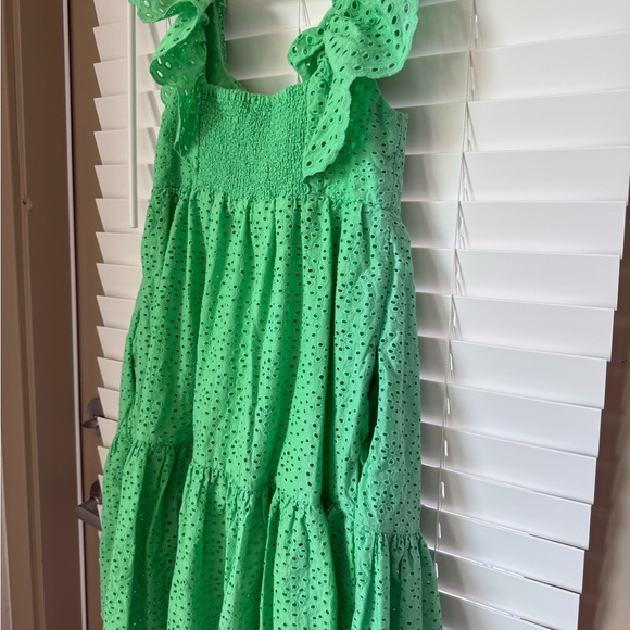 Lilly Pulitzer Asteria Cabana Green Daisy Dreams Eyelet Swing - Picture 6 of 9